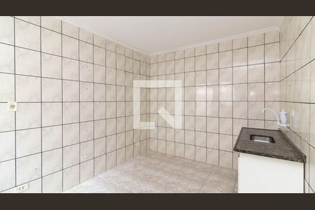 Cozinha de casa para alugar com 1 quarto, 45m² em Burgo Paulista, São Paulo