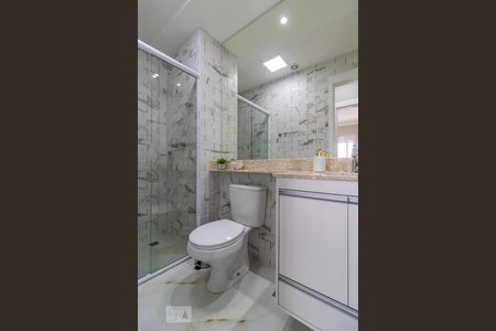 Apartamento à venda com 60m², 2 quartos e 1 vagaBanheiro do Corredor