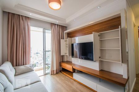 Sala de apartamento à venda com 2 quartos, 53m² em Vila Gumercindo, São Paulo
