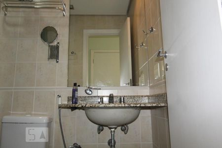 Banheiro 1 suite de kitnet/studio para alugar com 1 quarto, 18m² em Barcelona, São Caetano do Sul