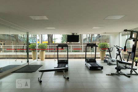 Apartamento para alugar com 55m², 1 quarto e 1 vaga Apartamento para alugar com 55m², 1 quarto e 1 vagaÁrea comum - Academia
