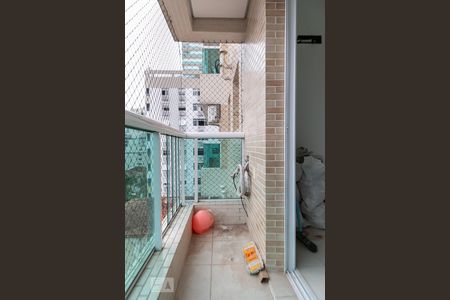 Sacada de apartamento para alugar com 1 quarto, 51m² em Gonzaga, Santos