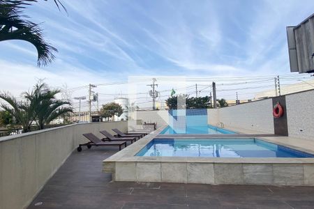 Studio para alugar com 40m², 1 quarto e 1 vagaPiscina