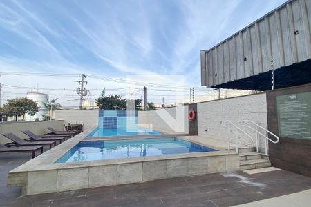 Studio para alugar com 40m², 1 quarto e 1 vagaPiscina