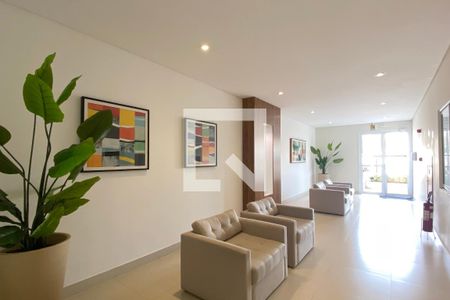 Studio para alugar com 40m², 1 quarto e 1 vagaHall social