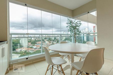 Sacada de apartamento à venda com 1 quarto, 66m² em Brooklin Paulista, São Paulo