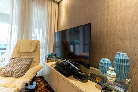 Detalhe Sala de apartamento à venda com 1 quarto, 66m² em Brooklin Paulista, São Paulo