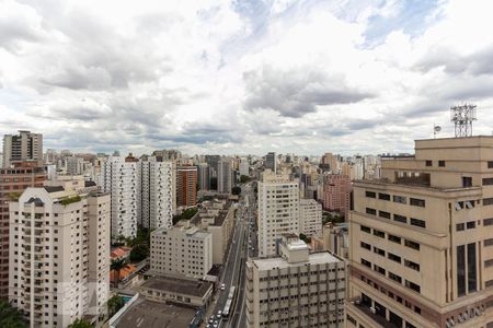 Vista de kitnet/studio para alugar com 1 quarto, 39m² em Itaim Bibi, São Paulo