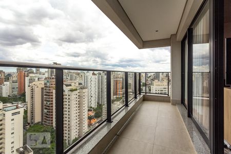 Varanda de kitnet/studio para alugar com 1 quarto, 39m² em Itaim Bibi, São Paulo