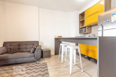 Sala de kitnet/studio para alugar com 1 quarto, 39m² em Itaim Bibi, São Paulo