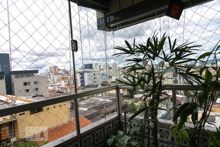 varanda de apartamento para alugar com 3 quartos, 93m² em Graça, Belo Horizonte