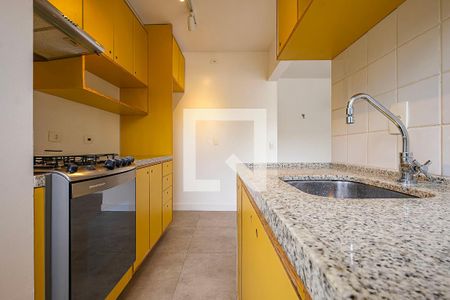 Sala/Cozinha de apartamento para alugar com 2 quartos, 62m² em Vila Madalena, São Paulo
