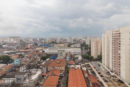 Varanda vista de apartamento à venda com 3 quartos, 70m² em Brás, São Paulo