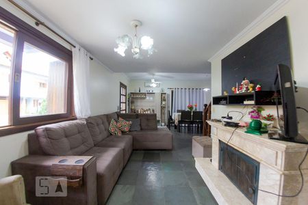 Sala de casa de condomínio à venda com 5 quartos, 276m² em Jardim Leopoldina, Porto Alegre