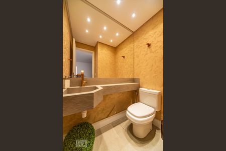 Lavabo de apartamento à venda com 2 quartos, 96m² em Vila Valparaíso, Santo André