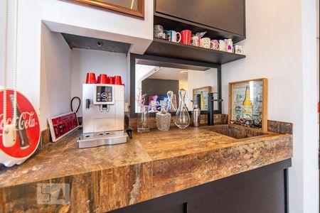 Sala de apartamento à venda com 2 quartos, 96m² em Vila Valparaíso, Santo André