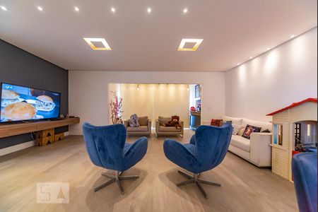 Sala de apartamento à venda com 2 quartos, 96m² em Vila Valparaíso, Santo André