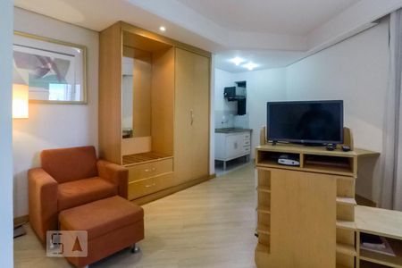 Studio para alugar com 30m², 1 quarto e sem vagaSala / quarto