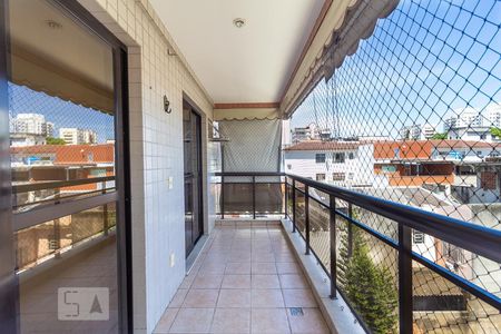 Varanda da Sala de apartamento para alugar com 4 quartos, 120m² em Todos Os Santos, Rio de Janeiro