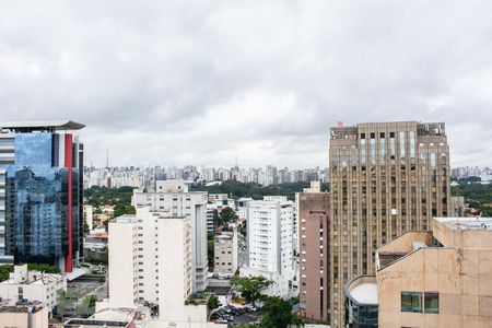 Vista da Sala de apartamento à venda com 1 quarto, 36m² em Itaim Bibi, São Paulo