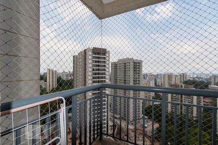 Varanda da Sala de apartamento à venda com 2 quartos, 51m² em Vila Andrade, São Paulo