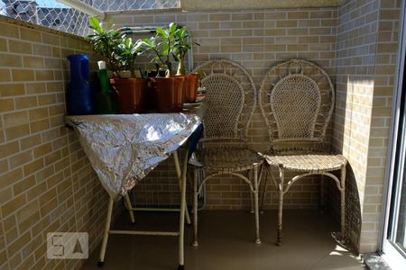 Varanda de apartamento para alugar com 3 quartos, 80m² em Taquara, Rio de Janeiro