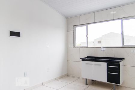 Sala/ Cozinha/ Área de Serviço de apartamento para alugar com 1 quarto, 30m² em Parque Novo Oratório, Santo André