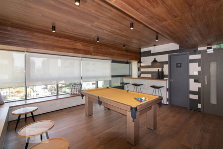 Apartamento para alugar com 56m², 1 quarto e 1 vaga Apartamento para alugar com 56m², 1 quarto e 1 vagaÁrea comum - Salão de Jogos