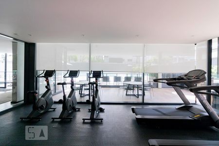 Apartamento para alugar com 56m², 1 quarto e 1 vaga Apartamento para alugar com 56m², 1 quarto e 1 vagaÁrea comum - Academia