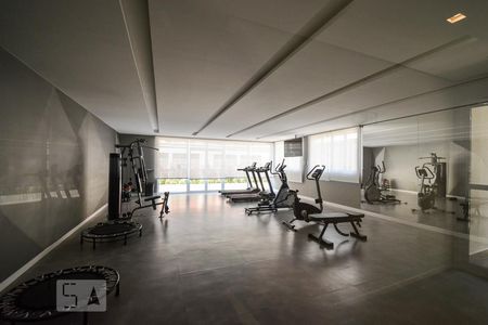 Área comum de kitnet/studio para alugar com 1 quarto, 27m² em Jardim Paulistano, São Paulo
