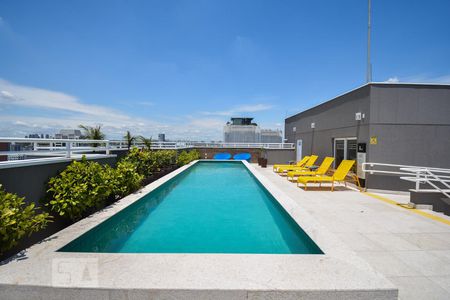 Área comum de kitnet/studio para alugar com 1 quarto, 27m² em Jardim Paulistano, São Paulo