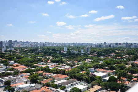 Área comum de kitnet/studio para alugar com 1 quarto, 27m² em Jardim Paulistano, São Paulo