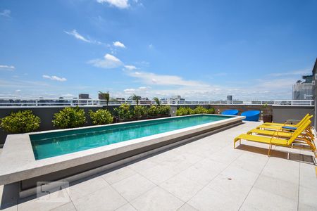 Área comum de kitnet/studio para alugar com 1 quarto, 27m² em Jardim Paulistano, São Paulo