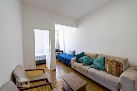 Sala de apartamento para alugar com 1 quarto, 40m² em Ipanema, Rio de Janeiro