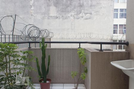 Studio à venda com 42m², 1 quarto e sem vagaVaranda