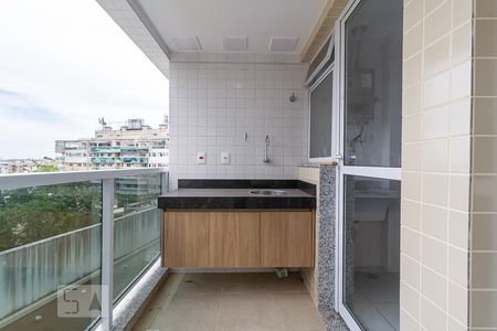Varanda gourmet de apartamento para alugar com 2 quartos, 70m² em Freguesia de Jacarepaguá, Rio de Janeiro