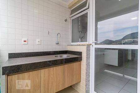 Varanda gourmet de apartamento para alugar com 2 quartos, 70m² em Freguesia de Jacarepaguá, Rio de Janeiro