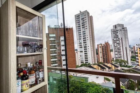 Varanda da Sala de apartamento para alugar com 2 quartos, 49m² em Jardim Ampliação, São Paulo