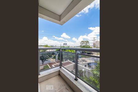 Varanda da Sala de apartamento para alugar com 1 quarto, 49m² em Alphaville Industrial, Barueri