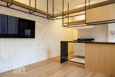 Sala de apartamento para alugar com 1 quarto, 30m² em Santa Cecília, São Paulo
