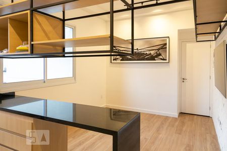 Sala de apartamento para alugar com 1 quarto, 30m² em Santa Cecília, São Paulo