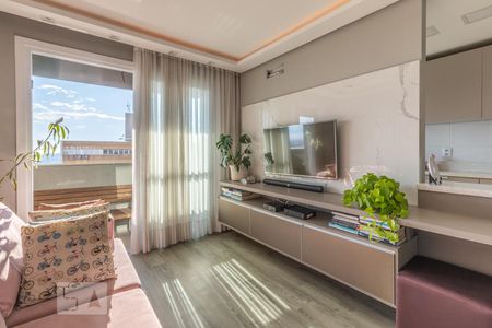 Sala de apartamento para alugar com 2 quartos, 70m² em Petrópolis, Porto Alegre