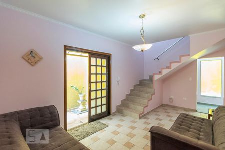 Sala de casa para alugar com 2 quartos, 70m² em Vila Bela Vista, Santo André