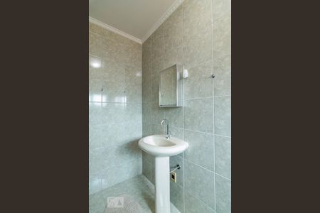 Banheiro da Suíte 1 de casa para alugar com 2 quartos, 70m² em Vila Bela Vista, Santo André