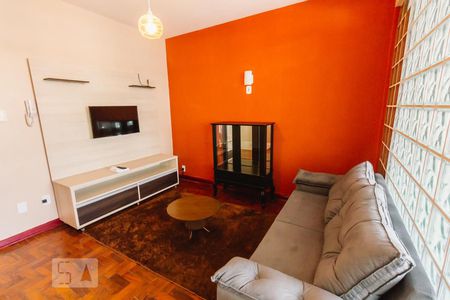 Sala de apartamento para alugar com 1 quarto, 38m² em Santa Cecília, São Paulo