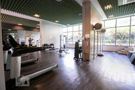 Apartamento à venda com 67m², 1 quarto e 2 vagas Apartamento à venda com 67m², 1 quarto e 2 vagasÁrea comum - Academia