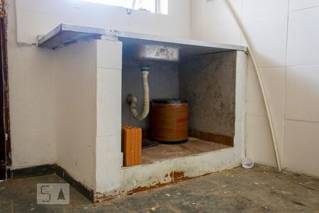 Detalhe da cozinha de kitnet/studio para alugar com 1 quarto, 50m² em Vila Camilópolis, Santo André