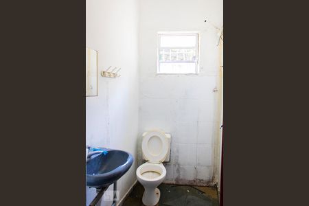 Banheiro de kitnet/studio para alugar com 1 quarto, 50m² em Vila Camilópolis, Santo André