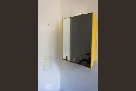 Detalhe do banheiro de kitnet/studio para alugar com 1 quarto, 50m² em Vila Camilópolis, Santo André