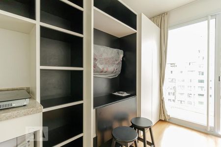 Sala/Quarto/Cozinha de apartamento à venda com 1 quarto, 22m² em Sé, São Paulo